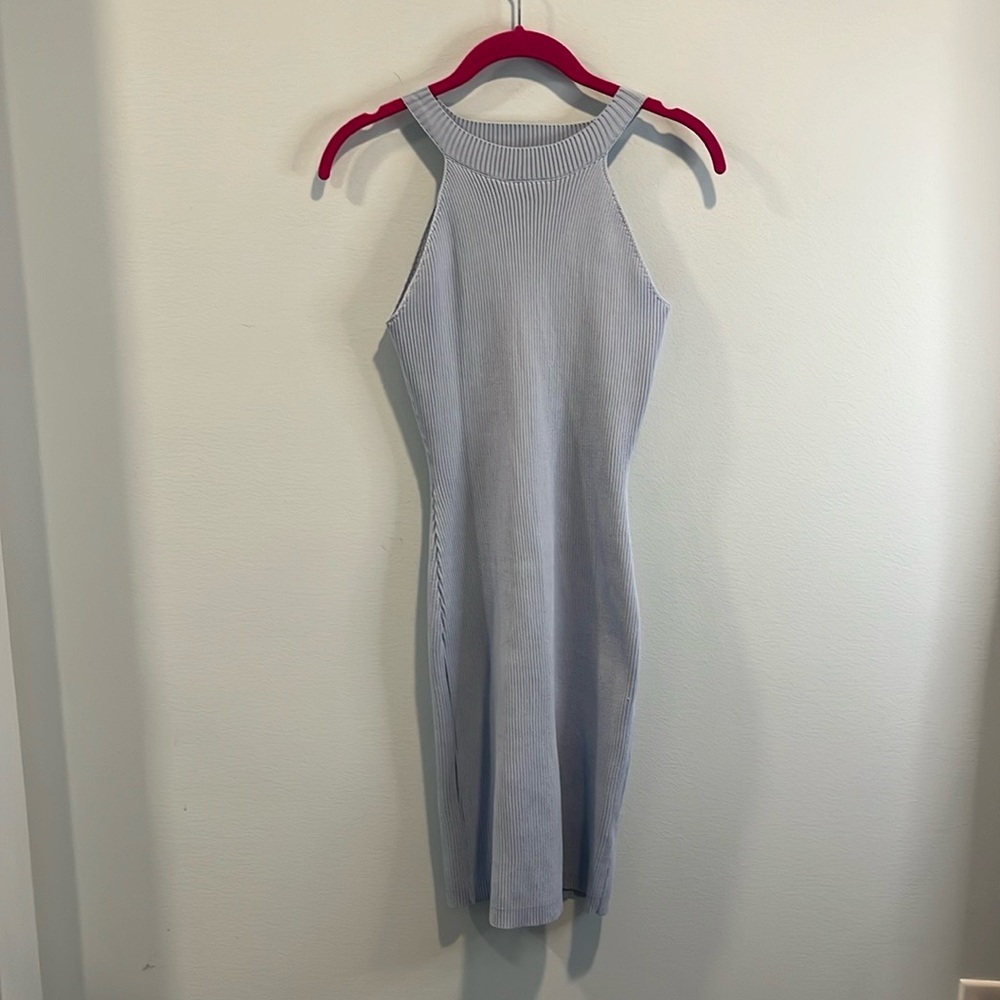 Sincerely Jules Ribbed Midi Dress S NWT